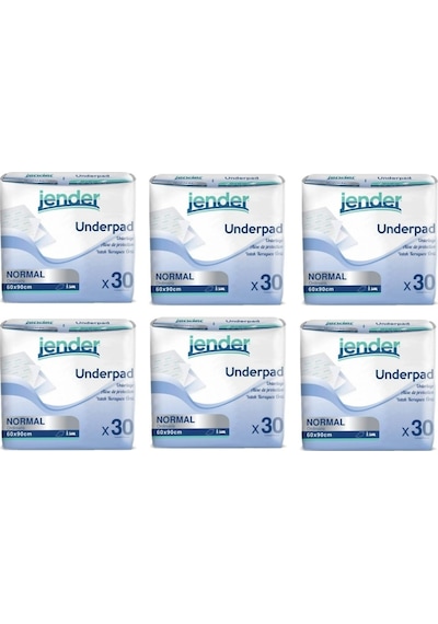 Jender Köpek Tuvalet Pedi 60x90cm 30 lu 6 Paket (180 Adet)