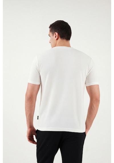 Buratti Erkek T Shirt 5902653 Beyaz Beyaz