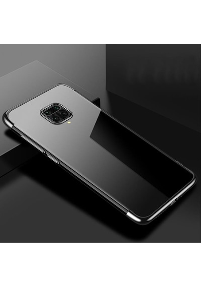 Xiaomi Redmi Note 9 Pro Köse Renkli Kamera Korumali Seffaf Kilif 433032288