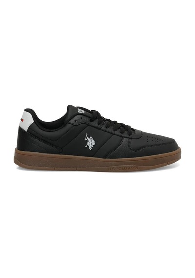 U.S. Polo Assn. U.s. Polo Assn. Toret Düz Taban Erkek Sneaker 867800000789 01 Siyah