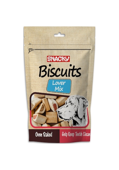 Snacky Animal Lover Yetişkin Köpek Bisküvisi 6 x 200 G