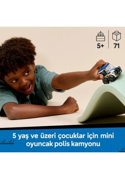 Lego Yaratıcı Polis Kamyonu Seti - 5 Yaş Ve Üzeri Çocuklar İçin Oyun