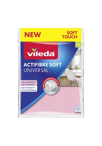 Vileda Aktifiber Bez 2'li Çok Renkli