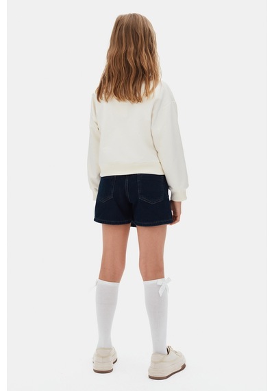 Xo Kids Kız Çocuk Sweatşirt 8-14 Yaş 39326 Krem