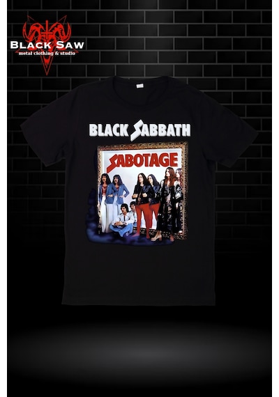 Noıssey Black Sabbath Sabotage Heavy Metal Kodsiyahsaw Siyah