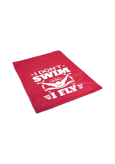 Ysc I Fly Çocuk-yetişkin Havlu - Kırmızı - 90-120cm Kırmızı