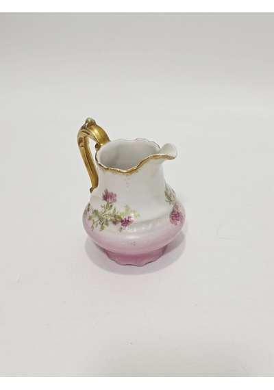 Limoges Minyatür Desen Porselen Sürahi 10cm