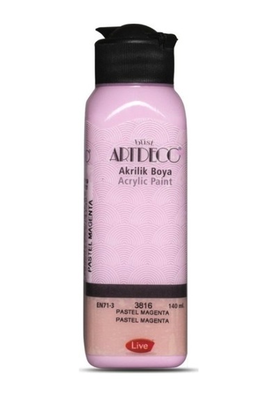 Artdeco Akrilik Boya 140 Ml Pastel Magenta - 4 Adet Diğer