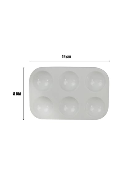 Wingard Wg04 Boya Paleti, 6 Gözlü 8x13 Cm.-54775