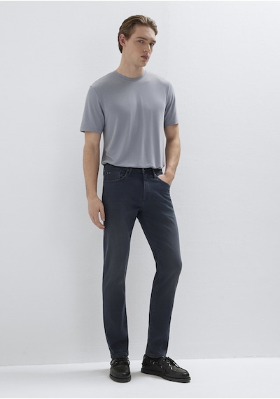 Mavi - Marcus Pro Sport Koyu Puslu Mavi Jean Pantolon 00351a1739 Koyu Mavi