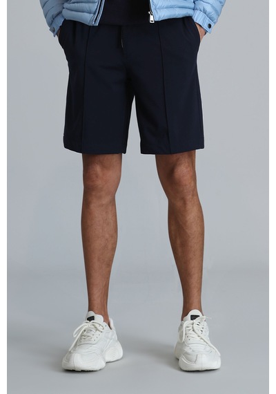 Lufian Chrıs Spor Erkek Chino Şort Slim Fit Lacivert Lacivert 111210071100200 Lacivert