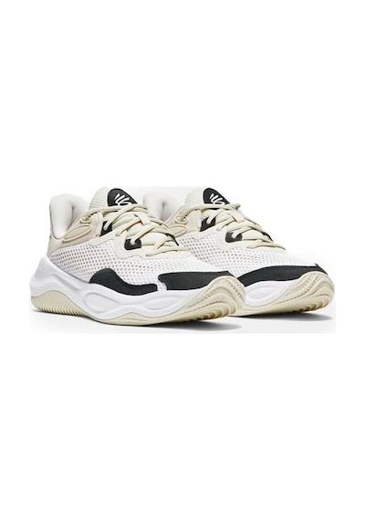 Under Armour Curry Splash 24 Sde Erkek Basketbol Ayakkabısı 3028192-100 Beyaz-beyaz Beyaz