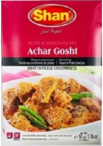 Yelpaze Shan Achar Gosht Tavuk & Et Yemekleri Baharatı 25 G