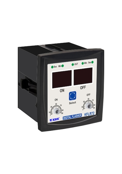 Krk Kflr-72 ,72x72 220vac Röle-1a1k Flaşör Zaman Röle
