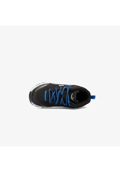 Puma Evolve Trail Çocuk Siyah Spor Ayakkabı Düz 397645 Mavi