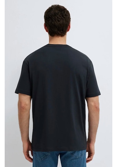 Mavi M0613589-71379 Mavi Black Logo Baskılı Tişört Erkek T-shirt Siyah