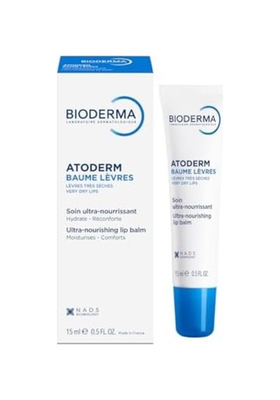 Atoderm Lip Balm Kuru, Çatlamış Dudak Besleyici Nemlendirici Dudak Kremi Ve Shea Yağı 15 Ml