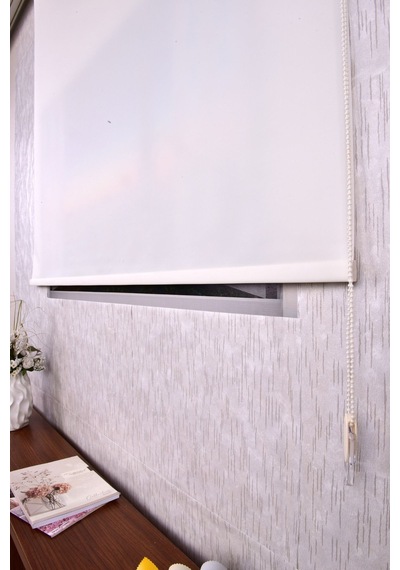 Ekru Düz Etek Dilimsiz P 1010 Zebra Stor Güneşlik Perde Ekru Düz Etek Dilimsiz P 1010 Zebra Stor Güneşlik Perde