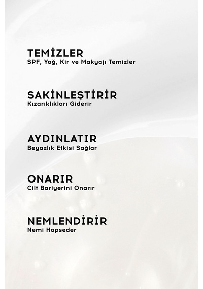 Onarıcı Yatıştırıcı Beyazlatıcı Yüz Temizleyici Nemlendirici Ikili