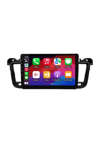 Peugeot 508 2011-2018 Android Multimedya Carplay Android Auto Navigasyon Kameralı 6gb Ram 64gb 9"