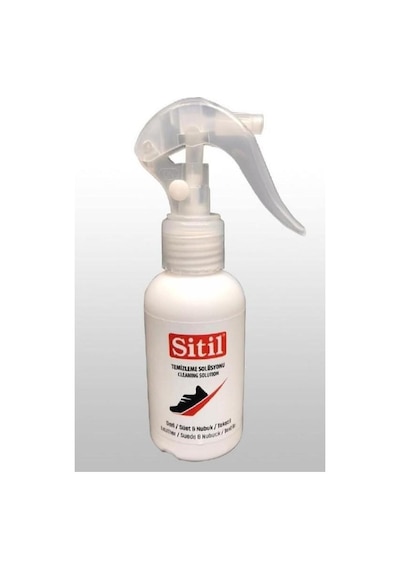 Sitil Sneaket Ayakkabı Temizleme Solüsyonu 100 Ml. Deri Süet Nubuk Kumaş Beyaz