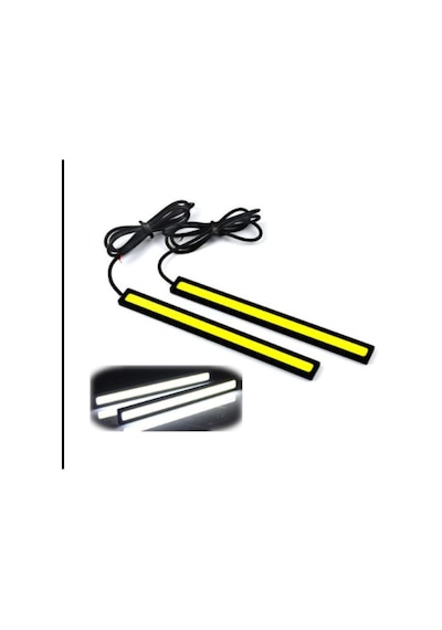 Gündüz Ledi Gündüz Farı Led Sis Farı - Su Geçirmez Takım 17Cm