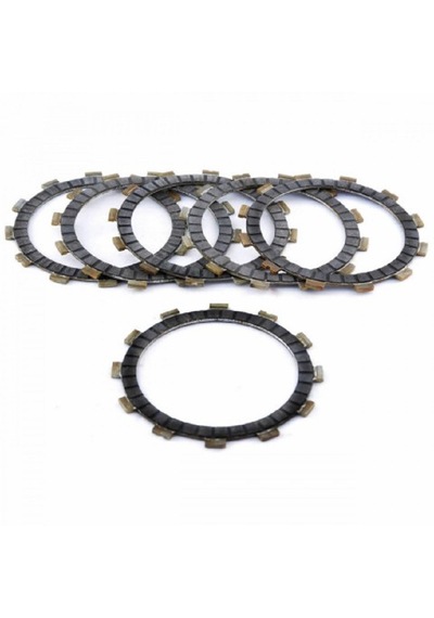 Xf 200 - Chopper 200 - Cross 200 Debriyaj Balatası 6'lı 12 Tırnaklı 1set