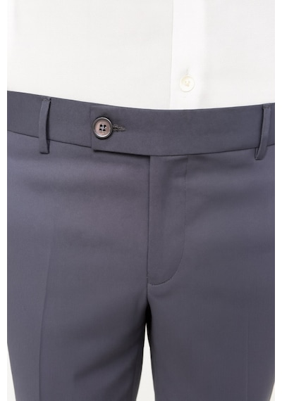 Rkek Takım Elbise 4 Drop Poliviskon Kumaş, Kısa Ve Şişman Erkekler İçin Rahat Kalıp Lacivert