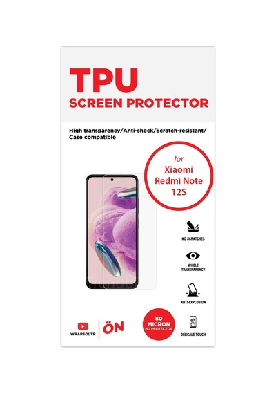 Xiaomi Redmi Note 12s Ekran Koruyucu Esnek Hd Film