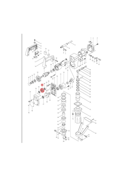 Makita HM1300 Dişli Ürün Kodu 221740-9