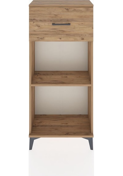 Hyperion Dolap Tek Raflı Tek Çekmeceli 60x44x134 Çam-çam Atlas Çam