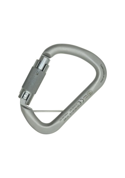 Kong X-large Bar Carbon Auto Block Otomatik Kilitli Triactlock 50kn Çelik D Karabina 411mnk999kk Gümüş