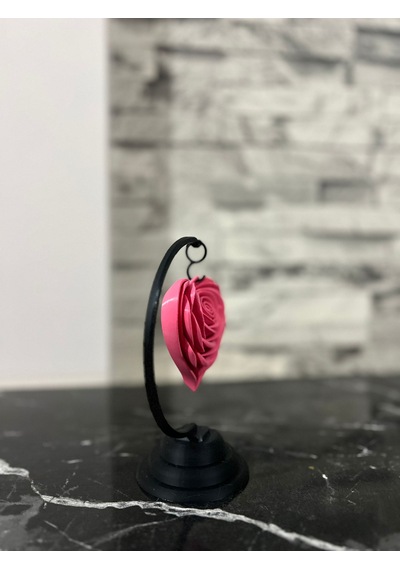 3d Baskı Dekoratif Askılı Kalp Biblo Masa Üstü Dekorasyon 001