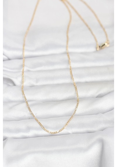 Cm 14k Gold Renk 60 Cm Zincirli Kadın Kolye Çok Renkli 06844348