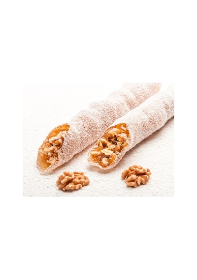 Hindistan Cevizi Kaplamalı Cevizli Sucuk Lokum 500 G