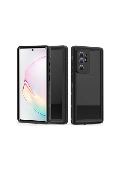 Zore Samsung Galaxy Uyumlu Note 20 Ultra Kılıf 1-1 Su Geçirmez Kılıf - Siyah