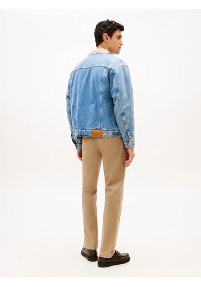 Tommy Hilfiger Trucker Jacket Kylo, 1bh Mavi Erkek Kot Mont