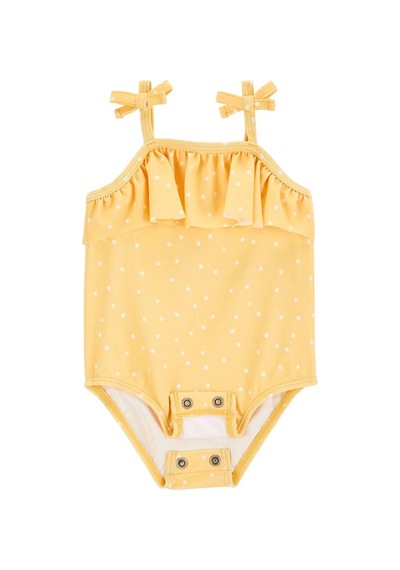Carter's Kız Bebek Kız Bebek Mayo Sarı