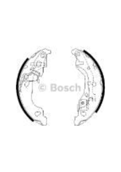 Bosch 0986487597 Arka Pabuç Balata Punto 1.2 99 03 10.09 1.3jtd 03-05 1.9jtd 99-09 Abs'siz Gs8686 180x32 9948372