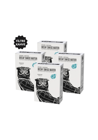 Noir Pit Coffee Co.decaf Swiss Water Filtre Kahve 4x250 G Diğer