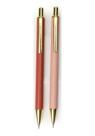 Designworks Ink Rosewood And Blush İkili Mekanik Uçlu Kalem Seti Çok Renkli