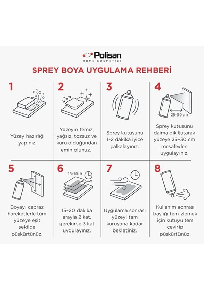 Akrilik Sprey Boya Mat Vernik 400 Ml