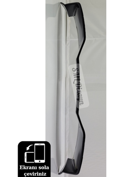 Renault Clio 4 Rs V Cup Style Spoiler- Spoyler Parlak Siyah