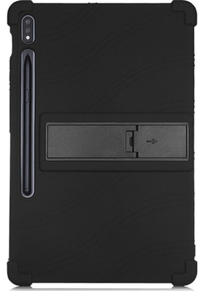 Ally Galaxy Uyumlu Tab S8 S7 T870 - T875 11 Inç Standlı Silikon Kılıf