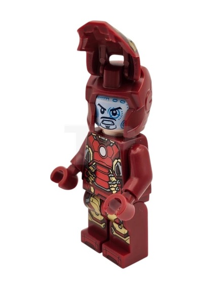 Marvel Super Heroes Orjinal Iron Man - Mark 43 Armor Minifigür Sh0974