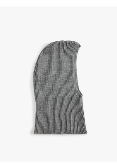 Koton Basic Balaklava Kar Maskesi Gri 5wam50099aa Gri