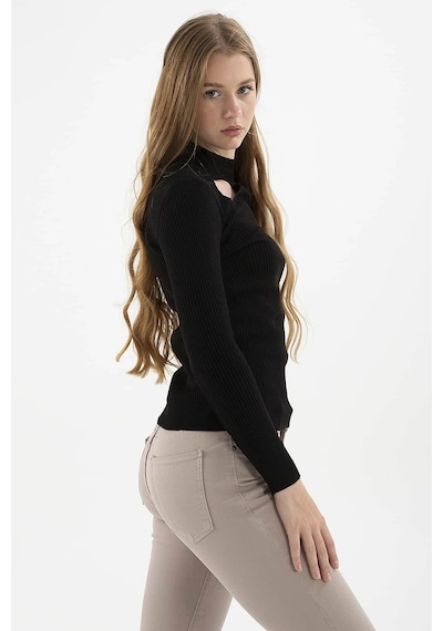 Fashion Friends Kadın Kazak Siyah 23k0167k1 24ke21000001 E2105 Siyah