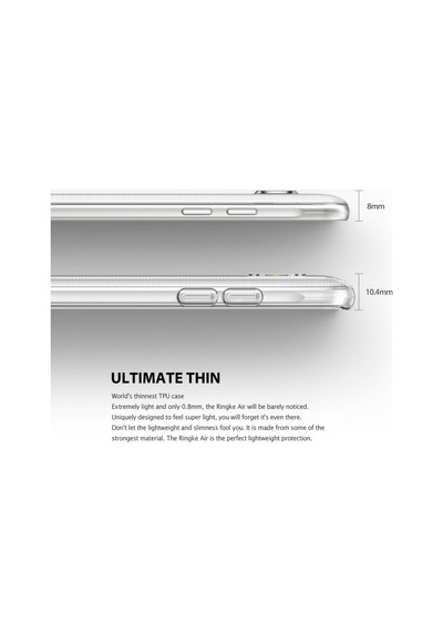 Ringke Air Galaxy J5 2016 İle Uyumlu Kılıf Clear