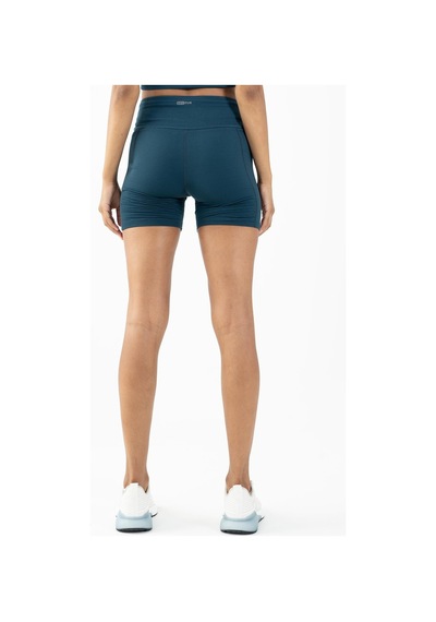 Maraton Active Slimfit Kadın Şort Koşu Turkuaz Şort 22281-turkuaz
