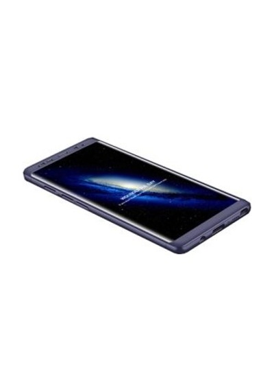 Zore Galaxy Note 8 İle Uyumlu Ays Sert Kılıf Lacivert